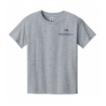 Youth CFA Cotton Heather Grey Tee