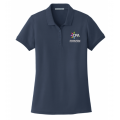 Women's Cotton Pique Navy Polo