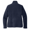 Women's Navy Heavyweight Fleece Full Zip