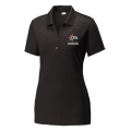 Women's Dri-Fit Black Polo