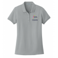 Women's Cotton Pique Grey Polo