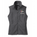 Women's CFA Grey Fleece Vest