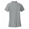 Women's Cotton Pique Grey Polo
