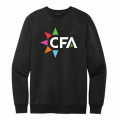 Unisex Big CFA Black Fleece Crewneck