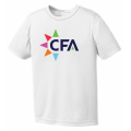 Youth Big CFA Dri-Fit White Tee