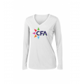 Women's Big CFA Dri-Fit White LS