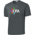 Men's Big CFA Dri-Fit Grey Tee