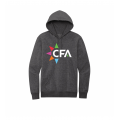 Unisex Big CFA Charcoal Fleece Hoodie