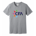 Unisex Big CFA BC Grey Tee