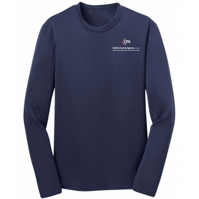 Youth CFA Dri-Fit Navy LS