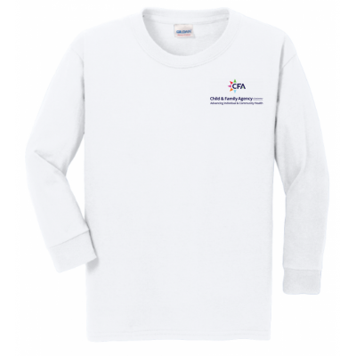 Youth CFA Cotton White LS