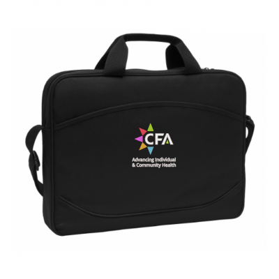 CFA Black Computer Bag