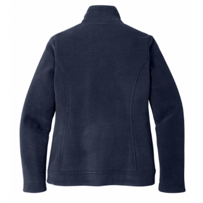 Women's Navy Heavyweight Fleece Full Zip