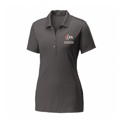 Women's Dri-Fit Grey Polo