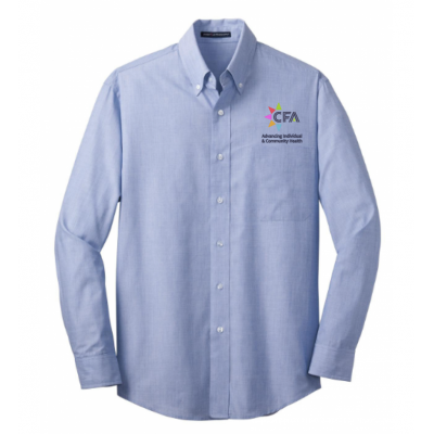 Men's CFA Easy Care Chambray Button Up