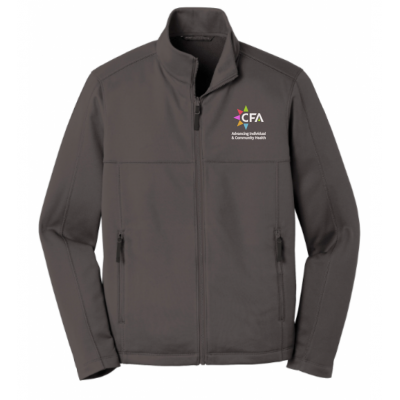 Men's Grey Fleece Full Zip