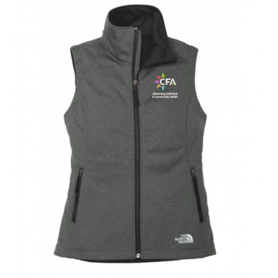 Women's CFA Grey TNF Softshell Vest
