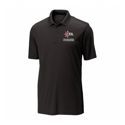 Men's Dri-Fit Black Polo