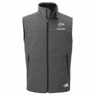 Men's CFA Grey TNF Softshell Vest