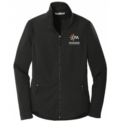 Women's Black Fleece Full Zip
