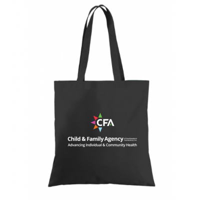 CFA Black Document Tote