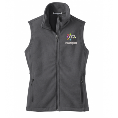 Women's CFA Grey Fleece Vest