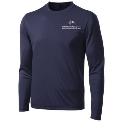 Men's CFA Dri-Fit Navy LS