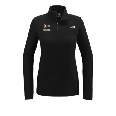 Women's TNF Black Fleece Quarterzip