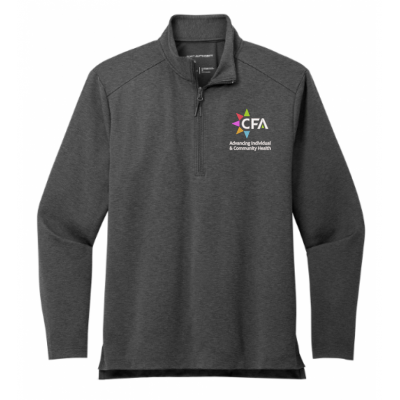 Men's CFA Grey Quaterzip