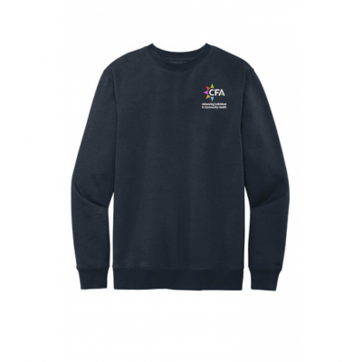 Unisex CFA Navy Fleece Crewneck