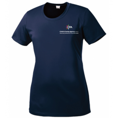 Women's CFA Dri-Fit Navy Tee