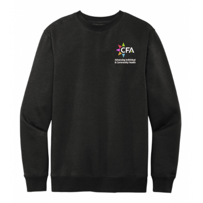 Unisex CFA Black Fleece Crewneck