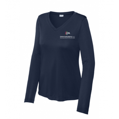 Women's CFA Dri-Fit Navy LS
