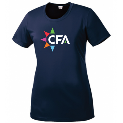 Women's Big CFA Dri-Fit Navy Tee