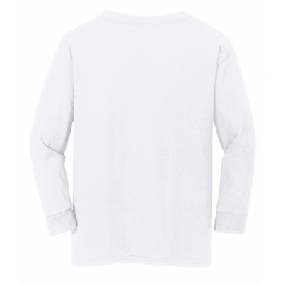 Youth Big CFA Cotton White LS