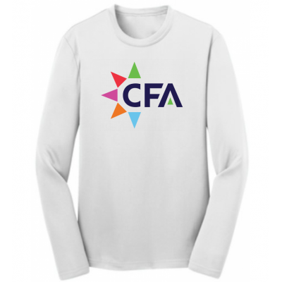 Youth Big CFA Dri-Fit White LS