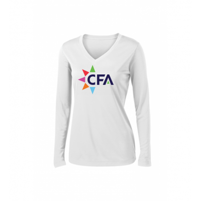 Women's Big CFA Dri-Fit White LS