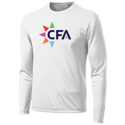 Men's Big CFA Dri-Fit White LS