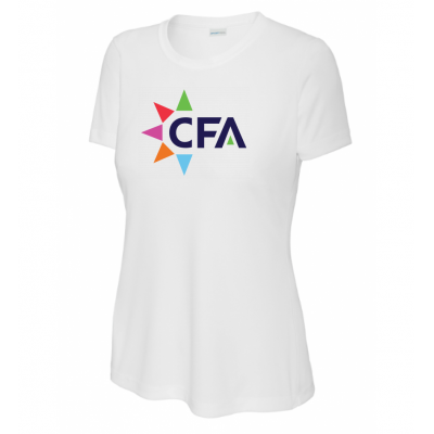 Women's Big CFA Dri-Fit White Tee