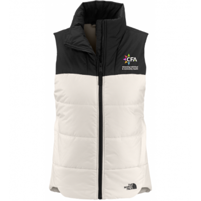 Women's TNF Cream Puffer Vest