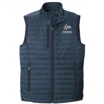 Men's CFA Navy Puff Vest