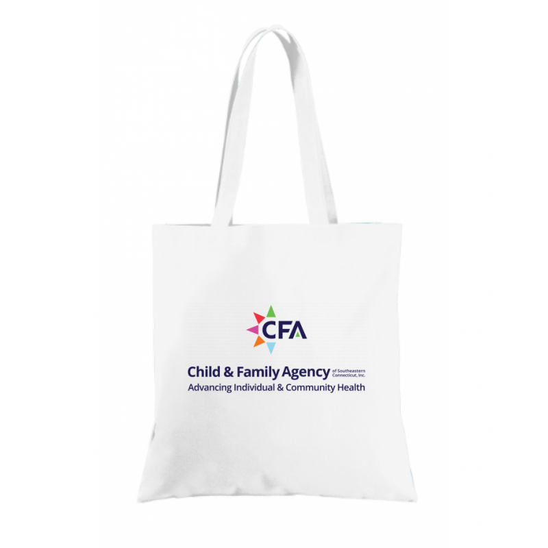 CFA White Document Tote