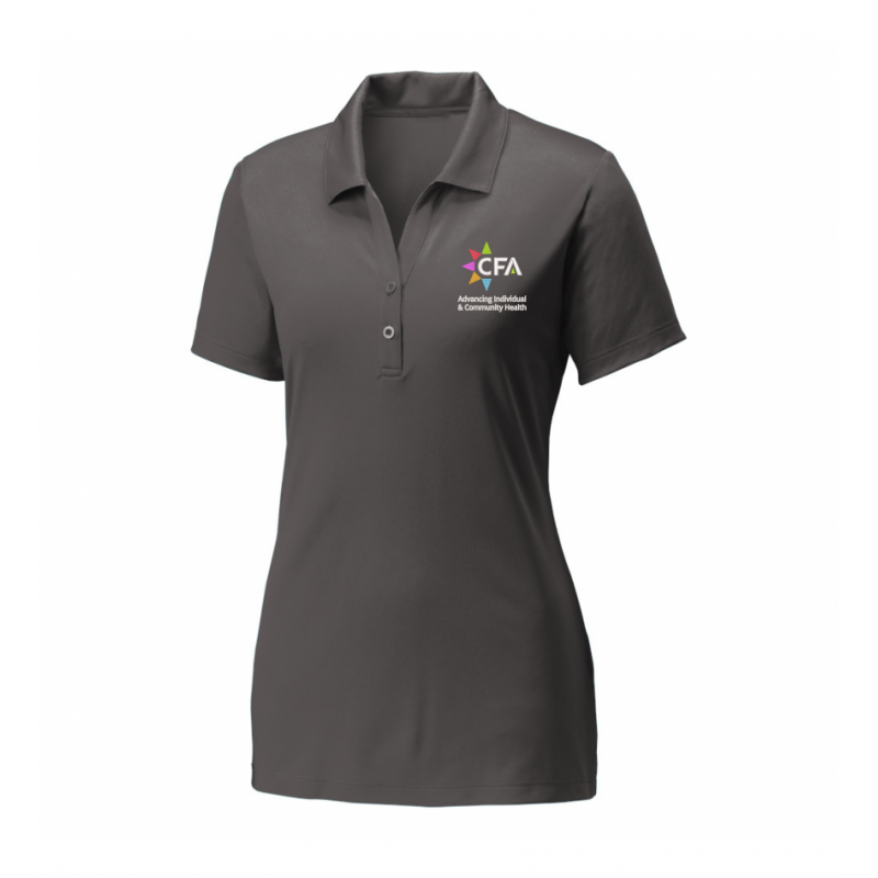 Women's Dri-Fit Grey Polo
