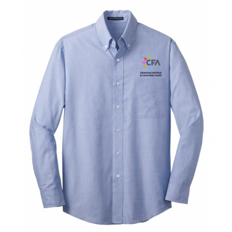 Men's CFA Easy Care Chambray Button Up