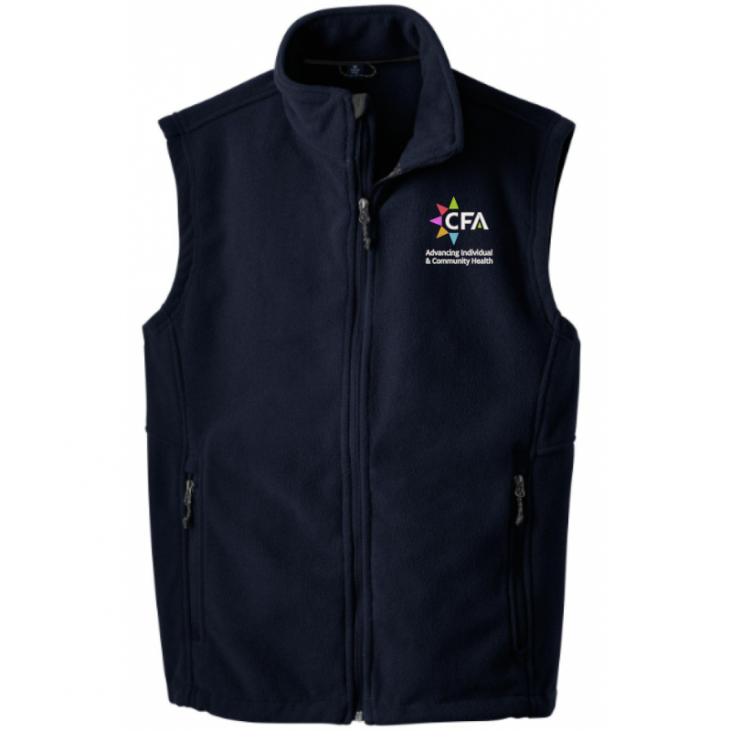 Men's CFA Navy Fleece Vest