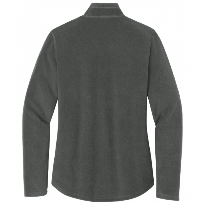 Women's Eddie Bauer Grey Fleece Quarterzip