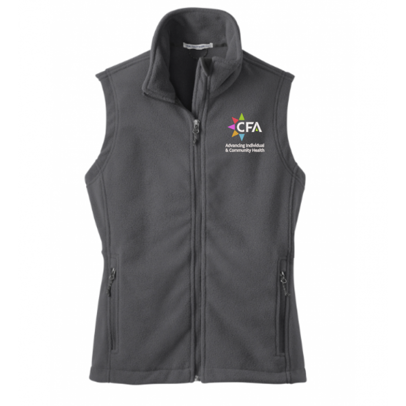 Women's CFA Grey Fleece Vest