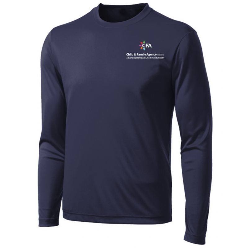 Men's CFA Dri-Fit Navy LS