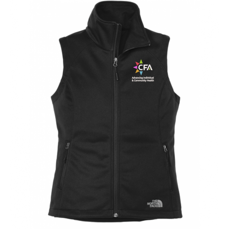 Women's CFA Black TNF Softshell Vest