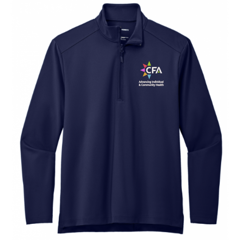 Men's CFA Navy Quaterzip